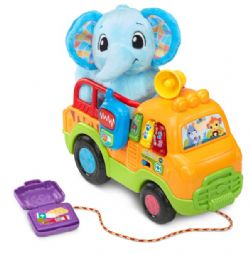 VTECH - CAMION INTERACTIF SOS ÉLÉPHANT (JOUET À TIRER) (0225)